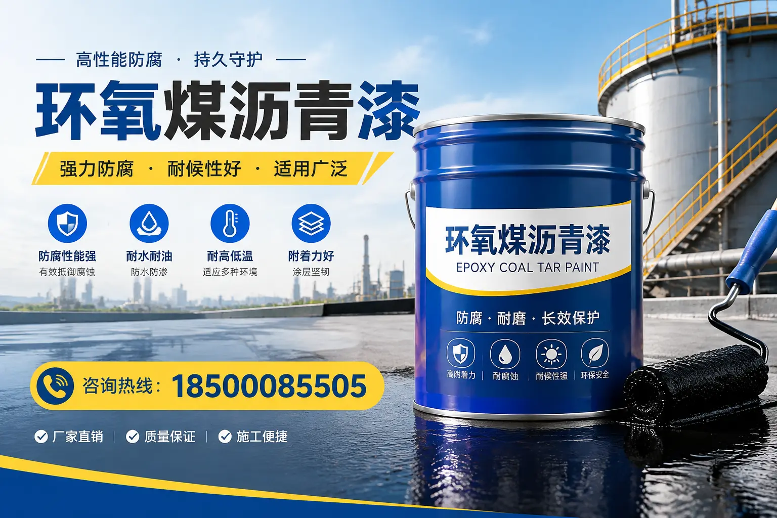 环氧煤沥青漆的储存与运输注意事项,聊城企业须知