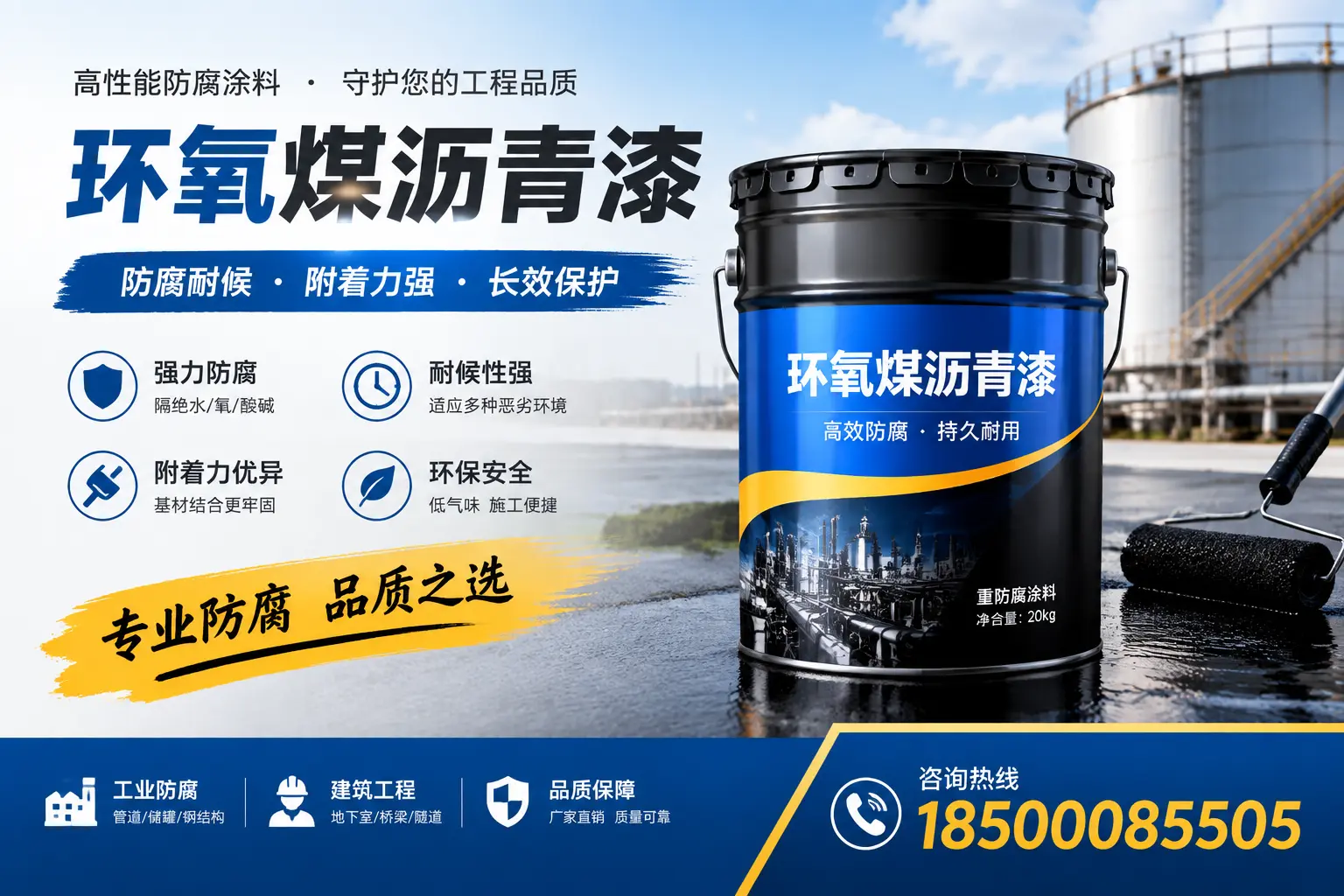 如何选择适合的环氧煤沥青漆？聊城市场选型指南
